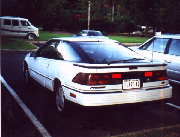 Ford Probe Turbo. 1989 Ford Probe GT